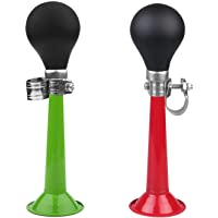 Mein HERZ 2 Pzs Bocina para Bicicleta- Bicicleta Bocina de Aire Bicicleta Ciclismo Hooter- Bocina de Aire Bugle Squeeze…